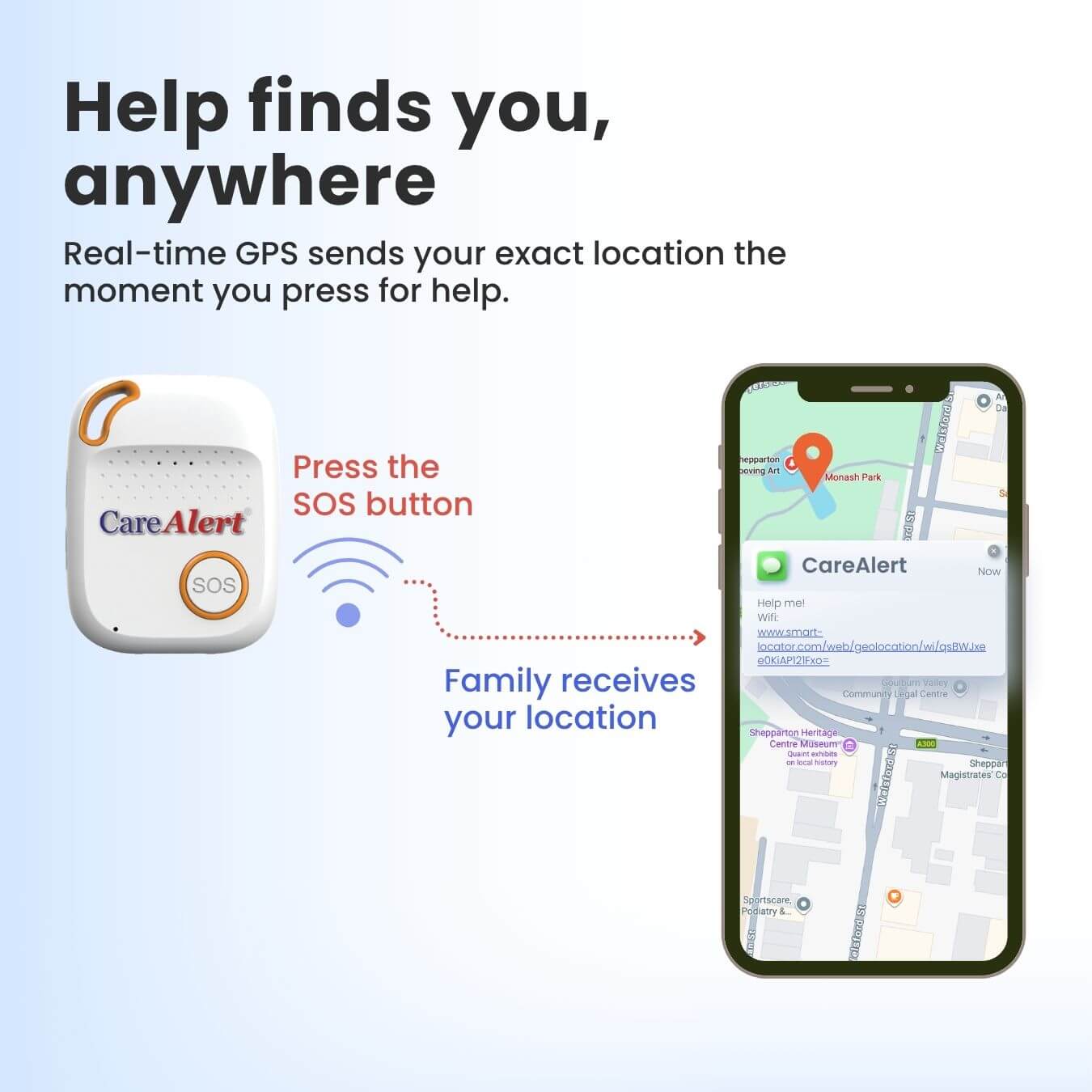 CareAlert Mobile Alarm